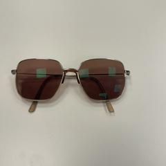 نظارات شمسية Bruin/goud، كما تم الإبلاغ عنه بواسطة Stad Peer عبر iLost