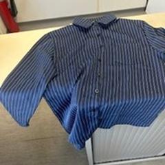 Kleding - Hemd donkerblauw/wit, gisa salatu by Centraal magazijn iLost erabiliz