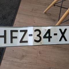 Kentekenplaat, som rapporterats till iLost