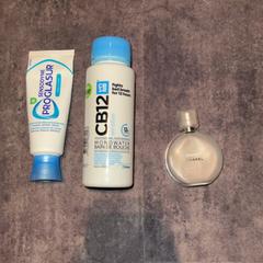 Mondspoeling Mondspoeling, tandpasta en parfum, as reported by Van der Valk Hotel Haarlem using iLost