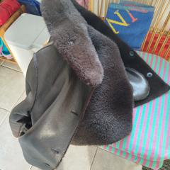 Leren jack, bont gevoerd, as reported to iLost