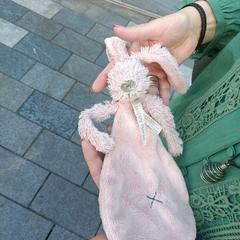 Knuffel Happy Horse konijn roze, iLost에 보고됨