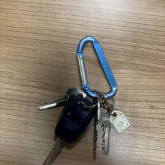 Keys Metallic blauwe sleutelhanger, as reported by Connexxion Noord Holland Noord Alkmaar using iLost