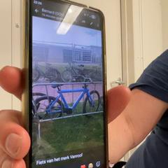 Klíč vanmoof fiets, jak nahlášeno Pinkpop pomocí iLost