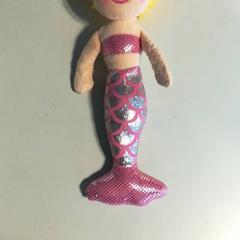 Pop Zeemeermin roze plushe, gisa salatu by Burgers' Zoo iLost erabiliz