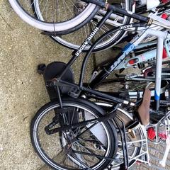 Zwarte opoefiets, amint azt Stadswerk072 az iLost segítségével jelentette.