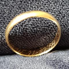 trouwring goud, como reportado ao iLost