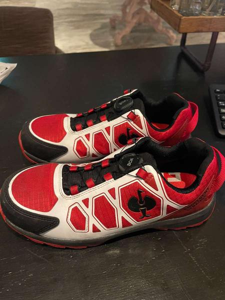 Shoe & Sneaker rood, wit, zwart