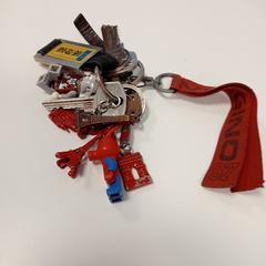 Keychain Groet sleutelbos sleutelhanger vingino, as reported by HU Amersfoort using iLost