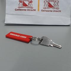 İLost kullanarak Gemeente Utrecht tarafından bildirildiği gibi Sleutel