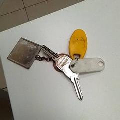 Chaveiro de clés, segundo informou ilévia usando iLost