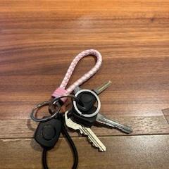 Llaves sleutelhanger roze - wit, ha sido reportado por Gemeente Heemstede con iLost
