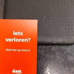 Elektronická čtečka, jak nahlášeno Rotterdam The Hague Airport pomocí iLost