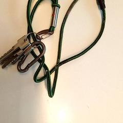 Keycord + sleutels, amint azt Arriva Den Bosch az iLost segítségével jelentette.