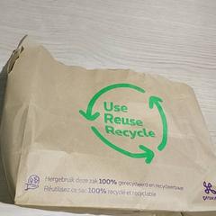 Sack - Papieren Draagtas, gemeldet von Regio Antwerpen - Brussel über iLost