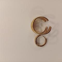 Sieraden Ring en oorbel goudkleur, som rapportert av HU Amersfoort ved bruk av iLost