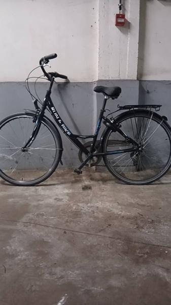 Damesfiets Run&Bike Zwart
