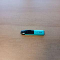 Vaper blauw, jak nahlášeno UVO Vervoer pomocí iLost