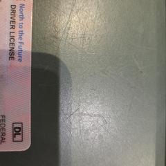 Driver license, iLost-i jakinarazi zaion moduan