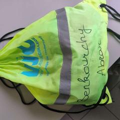 Batoh fluo geel VJC, jak nahlášeno Regio Limburg - Leuven pomocí iLost