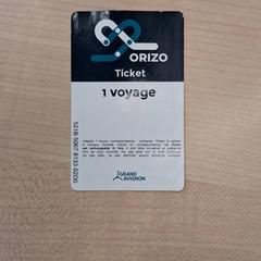 Bus ticket، كما تم الإبلاغ عنه بواسطة IKEA Avignon عبر iLost