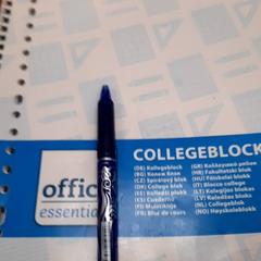 Collegeblock, zoals gemeld door UvA REC met iLost