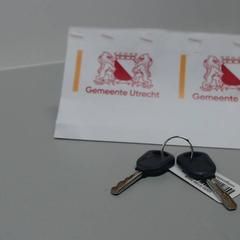 Clave, segundo informou Gemeente Utrecht usando iLost