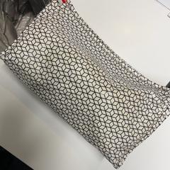 Bag white and black / toiletry bag, as reported by Vienna House Easy by Wyndham Amsterdam Airport using iLost