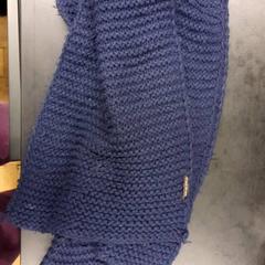 Sjal Donkerblauwe gebreide sjaal, som rapportert av Universiteit Gent - Faculteitsbibliotheek LW ved bruk av iLost
