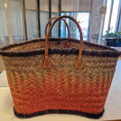 Bag Rieten tas, 2 kleuren rood/zand, as reported by Gemeente Noordwijk using iLost