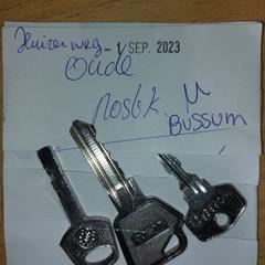 Sleutels Nvt, ako bolo nahlásené Gemeente Gooise Meren pomocou iLost