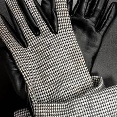 Handschuhe Zwart wit geblokte voorkant, gemeldet von Arriva Vechtdallijnen über iLost