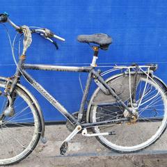 Bicicleta de hombre Gazelle Orange kleur zwart/grijs, ha sido reportado por Gemeente Heusden con iLost