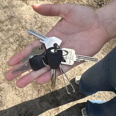 Sleutels, som rapporterats till iLost