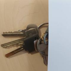 Kľúče, ako bolo nahlásené Regio Oost-Vlaanderen pomocou iLost