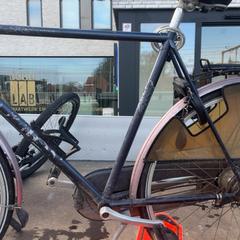Bicicleta masculina blauwe, segundo informou Fietsdepot Diepenbeek usando iLost