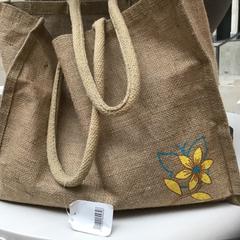 Canvas tas met inhoud. Canvas bag with content., zoals gemeld door Rijksmuseum met iLost