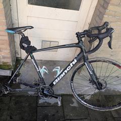 Bianchi racefiets, segundo informou a iLost