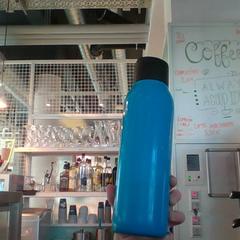 Bottle blue bottle, as reported by MEININGER Hotel Heidelberg Hauptbahnhof using iLost