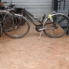 Bicicleta feminina Pioneer-raleigh Zwart, segundo informou Fietsdepot Hasselt usando iLost