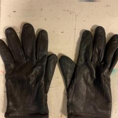 Handskar Grijs leren, rapporterat av Artis med iLost