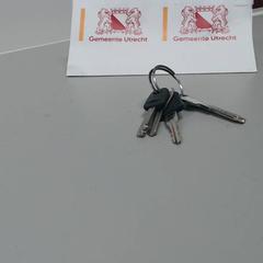 Portachiavi, come riportato da Gemeente Utrecht utilizzando iLost