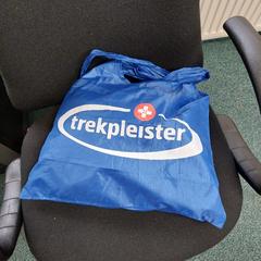 Nylon tasje blauw nylon, as reported by RRReis IJssel-Vecht Lelystad using iLost