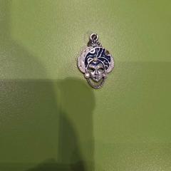 Hangertje zilverkleurig / blauw, gisa salatu by Gemeente Hardenberg iLost erabiliz