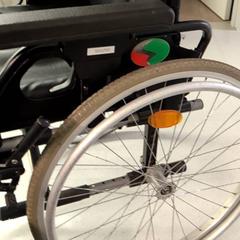 Rolstoel, zoals gemeld door Ziekenhuis Oost-Limburg met iLost