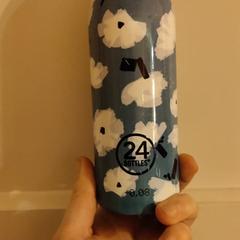 Drinkfles 24 Bottles blauw met print がiLostに報告されました