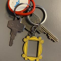 sleutelbos met druppel, som rapporterats till iLost