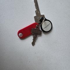 Sleutels met RFID tag en label met nummer a été signalé sur iLost