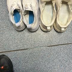 Zapatillas deportivas, segundo informou Sheraton Brussels Airport Hotel usando iLost