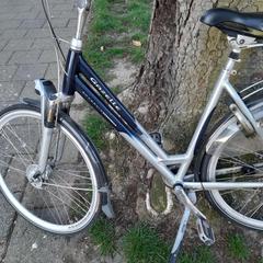 Vélo pour femme Gazelle grijs/blauw, a été signalé par Fietsendepot Weert utilisant iLost